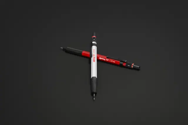 Crossed pens – rOtring 500